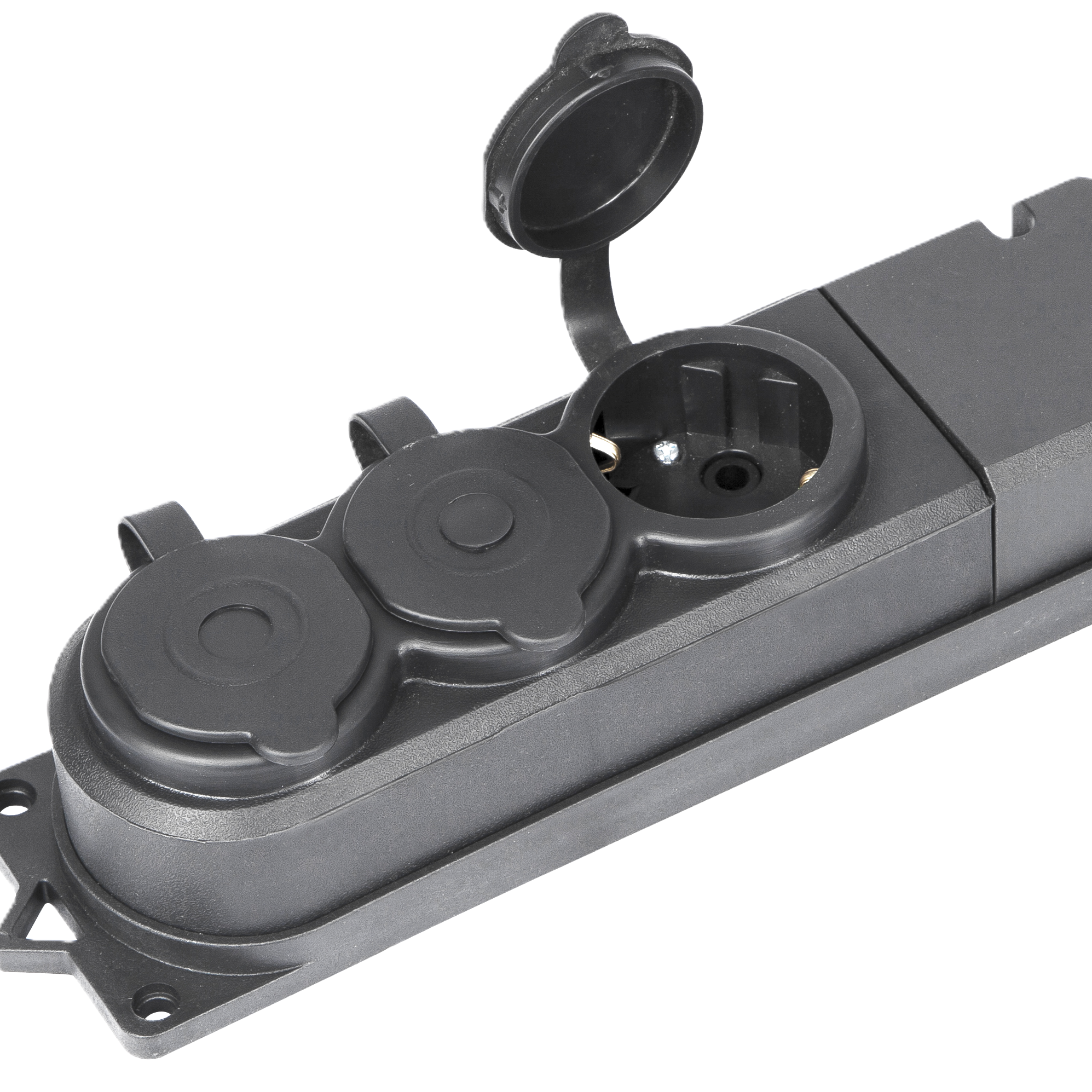 KUPA KAUÇUK 3'LÜ PRİZ MONOFAZE (12)